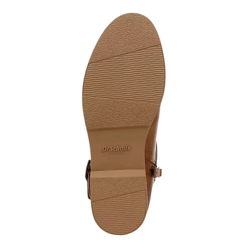 Dr. Scholl's Women’s Hello-Shootie Buckled Shooties Brown Size 8 1/2 M